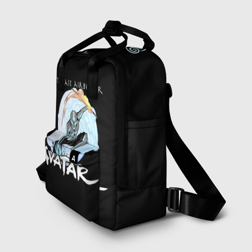 Женский рюкзак 3D с принтом Аватар Легенда об Аанге, фото на моделе #1