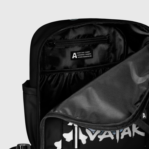 Женский рюкзак 3D с принтом Аватар Легенда об Аанге, фото #5