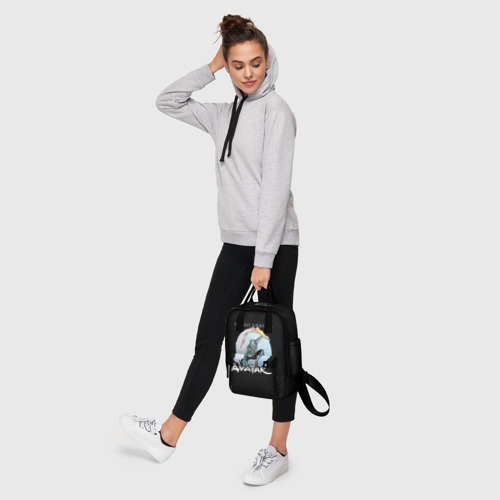 Женский рюкзак 3D с принтом Аватар Легенда об Аанге, фото #4