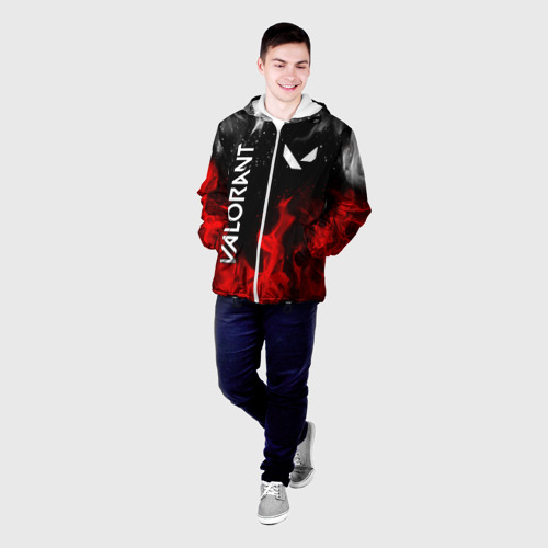 Мужская куртка 3D с принтом VALORANT | ВАЛОРАНТ, фото на моделе #1