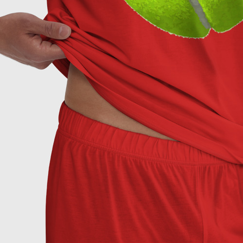 Мужская пижама хлопок с принтом Теннис, фото #4