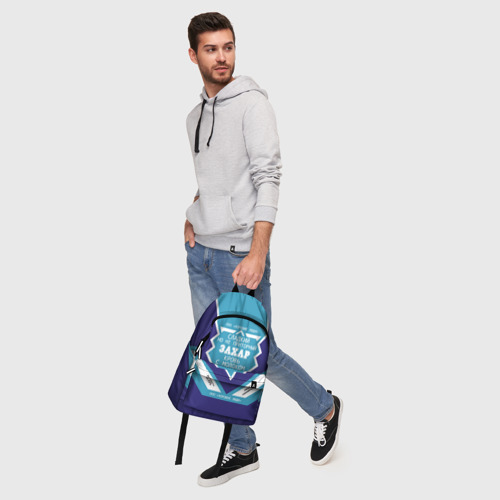 Рюкзак 3D с принтом Захар - банка сгущенки, фото #5