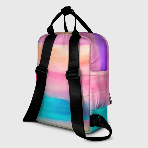Женский рюкзак 3D с принтом Алина, вид сзади #1