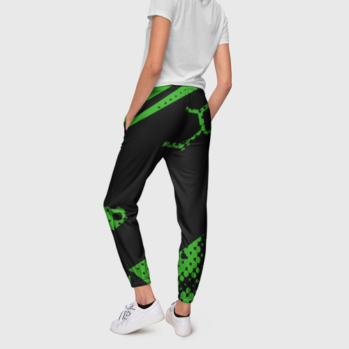 Женские брюки 3D с принтом Sword Art Online, вид сзади #2