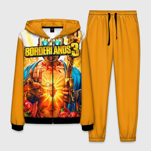 Мужской 3D костюм с принтом Borderlands 3, вид спереди #2