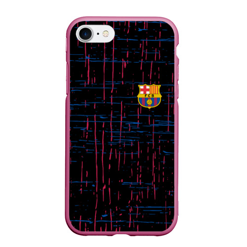 Чехол для iPhone 7/8 матовый с принтом Barselona, вид спереди #2