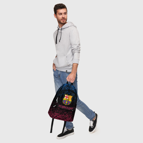 Рюкзак 3D с принтом Barselona, фото #5