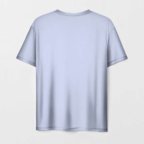 Мужская футболка 3D с принтом C Днем ВМФ, вид сзади #1