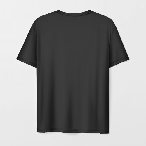 Мужская 3D футболка с принтом ВМФ(С праздником), вид сзади #1