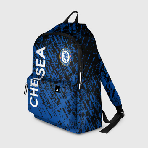 Рюкзак 3D с принтом Chelsea, вид спереди #2