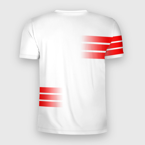 Мужская футболка 3D Slim с принтом СССР, вид сзади #1