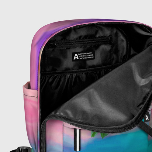 Женский рюкзак 3D с принтом Ангелина, фото #5