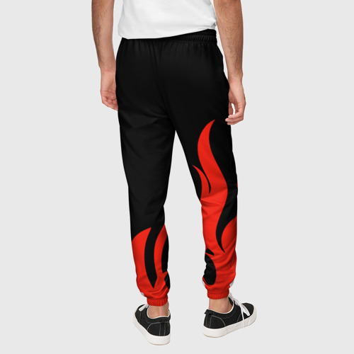 Мужские брюки 3D с принтом THE WITCHER | ВЕДЬМАК, вид сзади #2