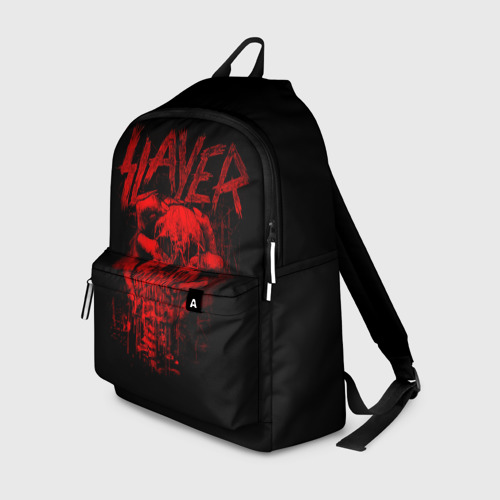 Рюкзак 3D с принтом Slayer, вид спереди #2