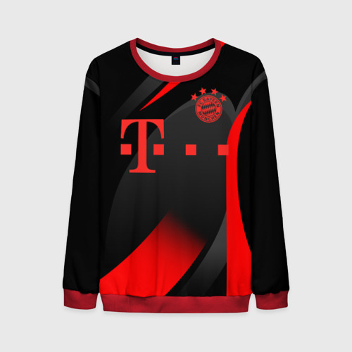 Мужской свитшот 3D с принтом FC Bayern Munchen, вид спереди #2