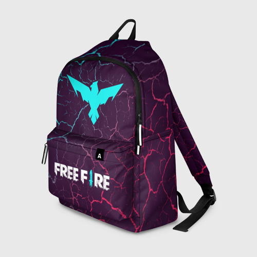 Рюкзак 3D с принтом FREE FIRE / ФРИ ФАЕР, вид спереди #2