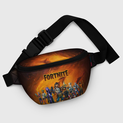 Поясная сумка 3D с принтом Fortnite 3 сезон часть 2, фото #5