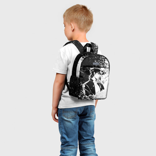 Детский рюкзак 3D с принтом Приключения ДжоДжо, фото на моделе #1