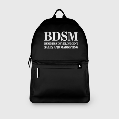 Рюкзак 3D с принтом BDSM, вид сбоку #3