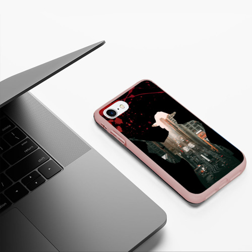 Чехол для iPhone 7/8 матовый с принтом Гангстер 3, фото #5