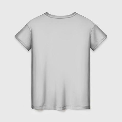 Женская футболка 3D с принтом Рэй Аянами, вид сзади #1