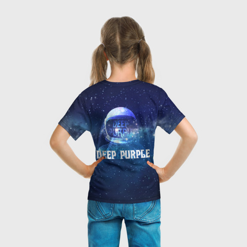 Детская футболка 3D с принтом Deep Purple Whoosh!, вид сзади #2