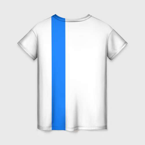 Женская 3D футболка с принтом РОТОР Волгоград, вид сзади #1