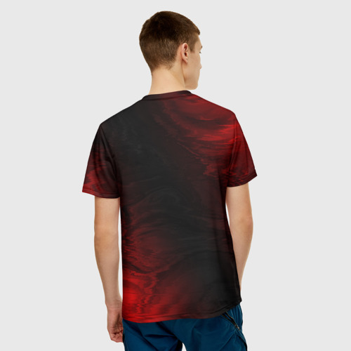 Мужская 3D футболка с принтом STANDOFF 2 / СТАНДОФФ 2, вид сзади #2