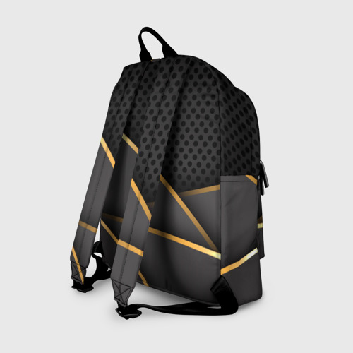 Рюкзак 3D с принтом Lamborghini, вид сзади #1