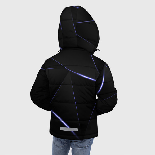 Зимняя куртка для мальчиков 3D с принтом Ford, вид сзади #2
