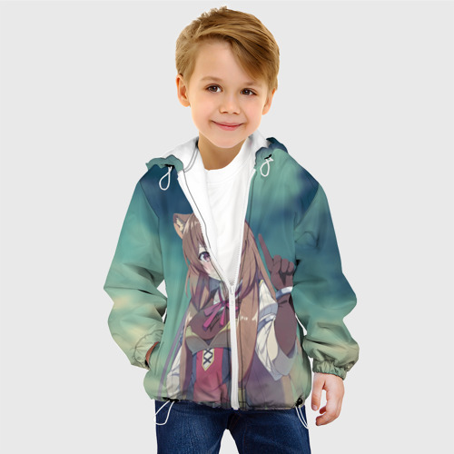 Детская куртка 3D с принтом Рафталия, фото на моделе #1