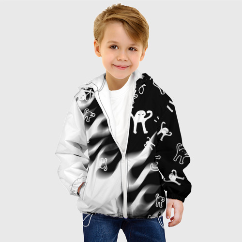 Детская куртка 3D с принтом ЪУЪ съука, фото на моделе #1