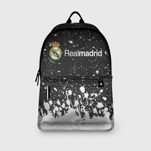 Рюкзак 3D с принтом REAL MADRID / РЕАЛ МАДРИД, вид сбоку #3