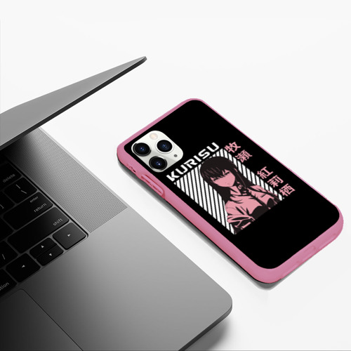 Чехол для iPhone 11 Pro Max матовый с принтом Курису Макисэ, фото #5