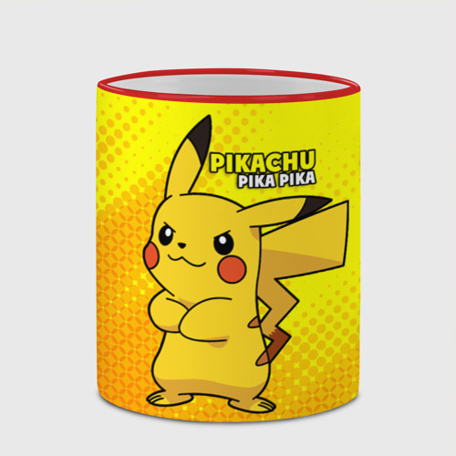 Кружка с полной запечаткой с принтом Pikachu Pika Pika, фото #4