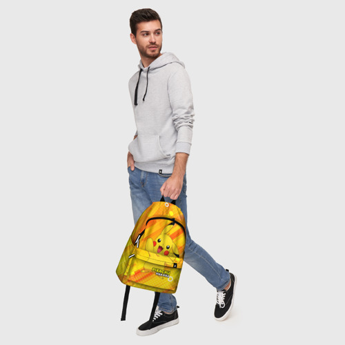 Рюкзак 3D с принтом Pikachu Pika Pika, фото #5