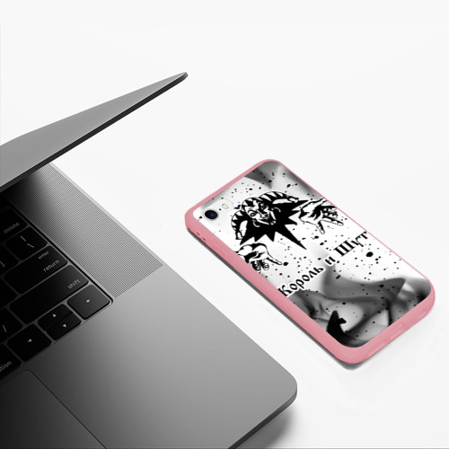 Чехол для iPhone 6/6S матовый с принтом КОРОЛЬ И ШУТ, фото #5