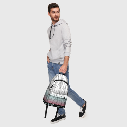 Рюкзак 3D с принтом Шинобу Кочо, фото #5