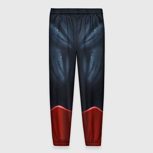 Мужские брюки 3D с принтом Супермен, вид сзади #1