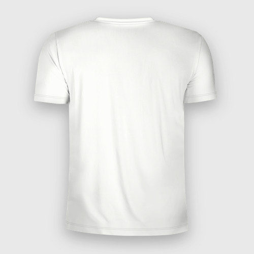 Мужская футболка 3D Slim с принтом Париж, вид сзади #1