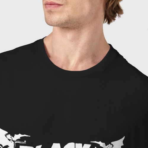Мужская футболка хлопок с принтом Black Sabbath, фото #4