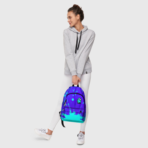 Рюкзак 3D с принтом AMONG US / АМОНГ АС, фото #6