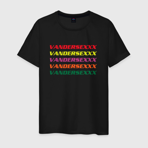 Мужская футболка с принтом Vandersexxx, вид спереди #2
