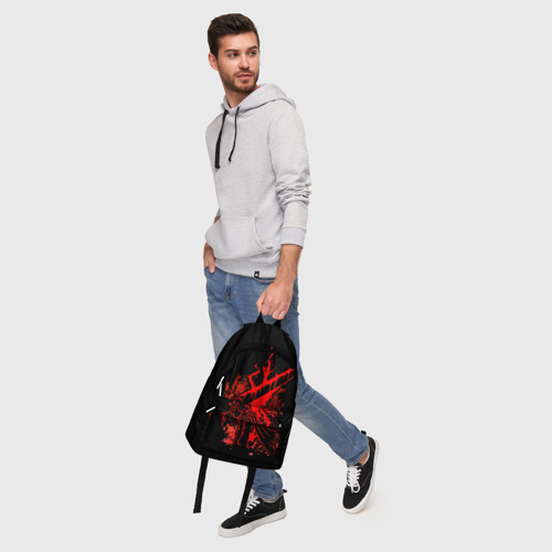 Рюкзак 3D с принтом Berserk blood, фото #5