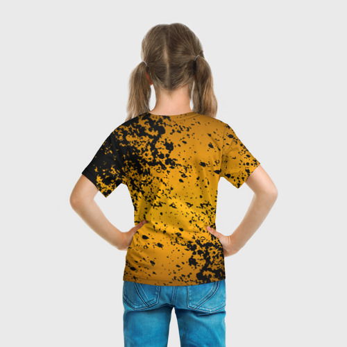 Детская 3D футболка с принтом Standoff 2, вид сзади #2