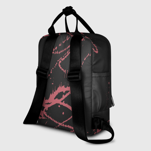 Женский рюкзак 3D с принтом JONY, вид сзади #1