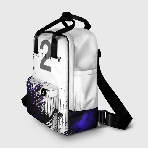 Женский рюкзак 3D с принтом DESTINY 2: BEYOND LIGHT, фото на моделе #1