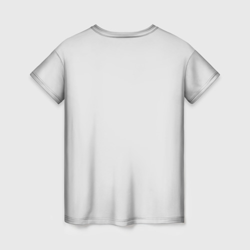 Женская футболка 3D с принтом Всемогущий Бог Вселенной, вид сзади #1