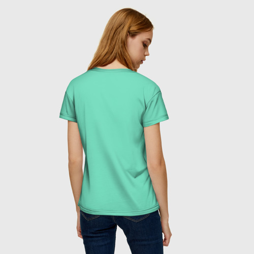 Женская футболка 3D с принтом Sucrose, вид сзади #2