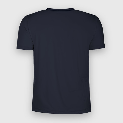 Мужская футболка 3D Slim с принтом Беззубик Любовь, вид сзади #1